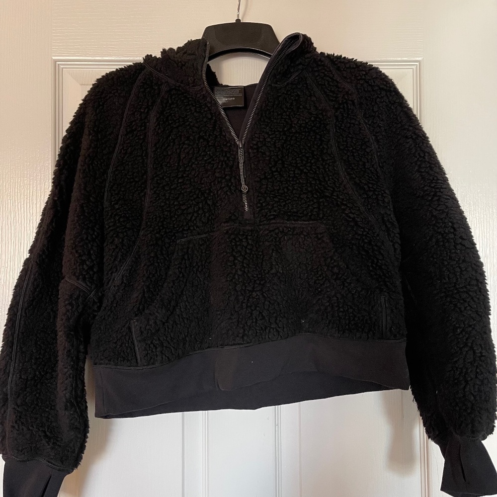 Lululemon SHERPA Oversized Scuba Half Zip Size